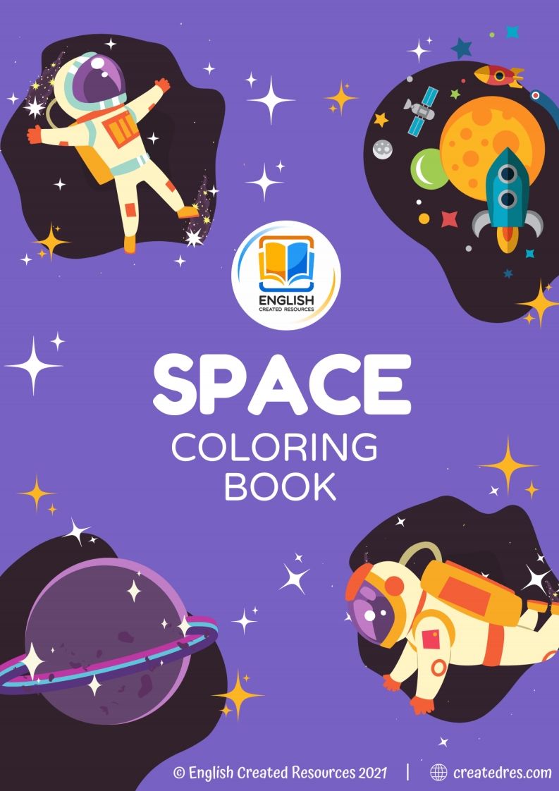 【英语】SpaceColoringBookCopyright2021EnglishCreatedResources_练习题|试卷|知识点|复习提纲