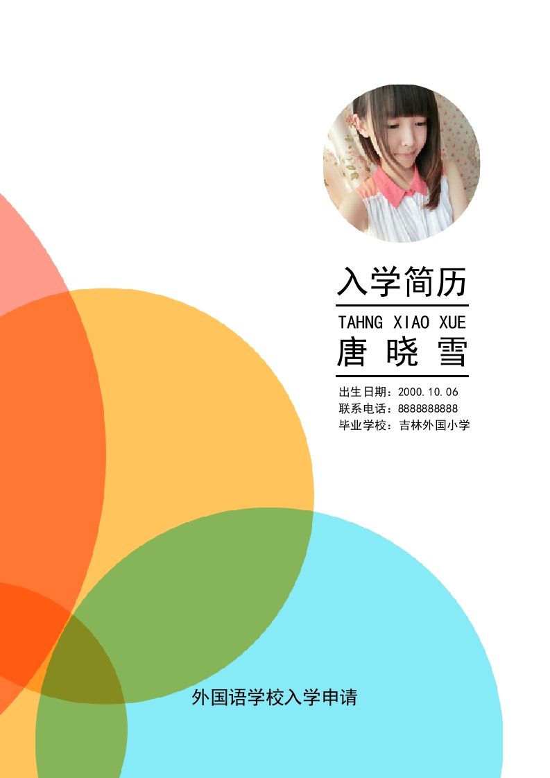 多页-小升初简历04_练习题|试卷|知识点|复习提纲