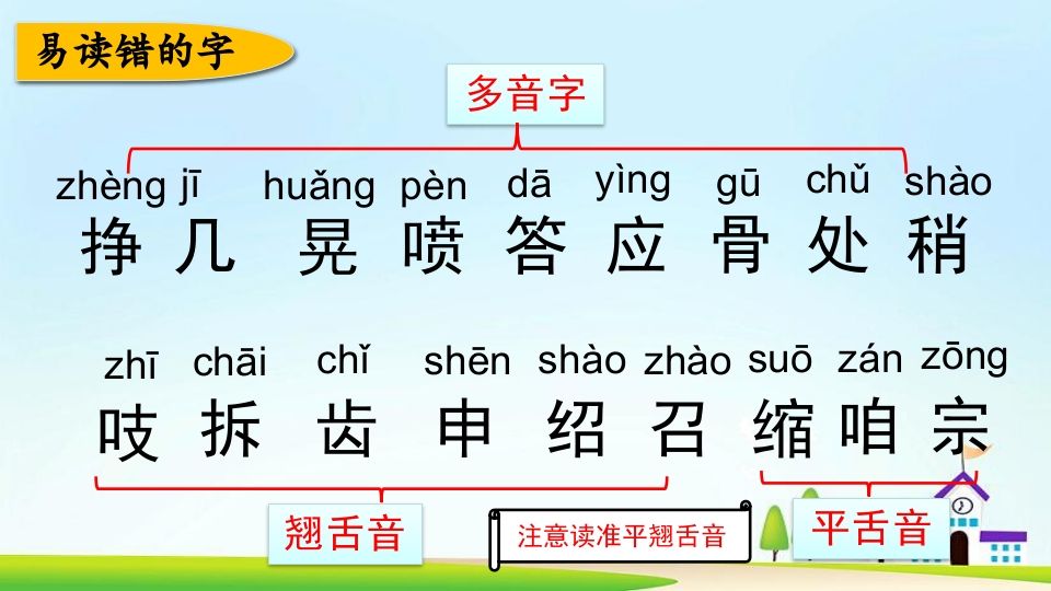 图片[3]_三年级语文上册第三单元复习（部编版）_练习题|试卷|知识点|复习提纲