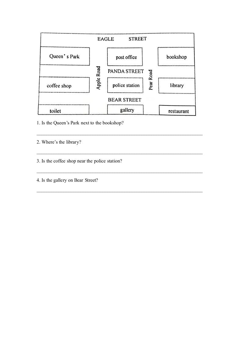 图片[2]_六年级英语上册Unit2_Lesson1_课时训练（人教版一起点）_练习题|试卷|知识点|复习提纲
