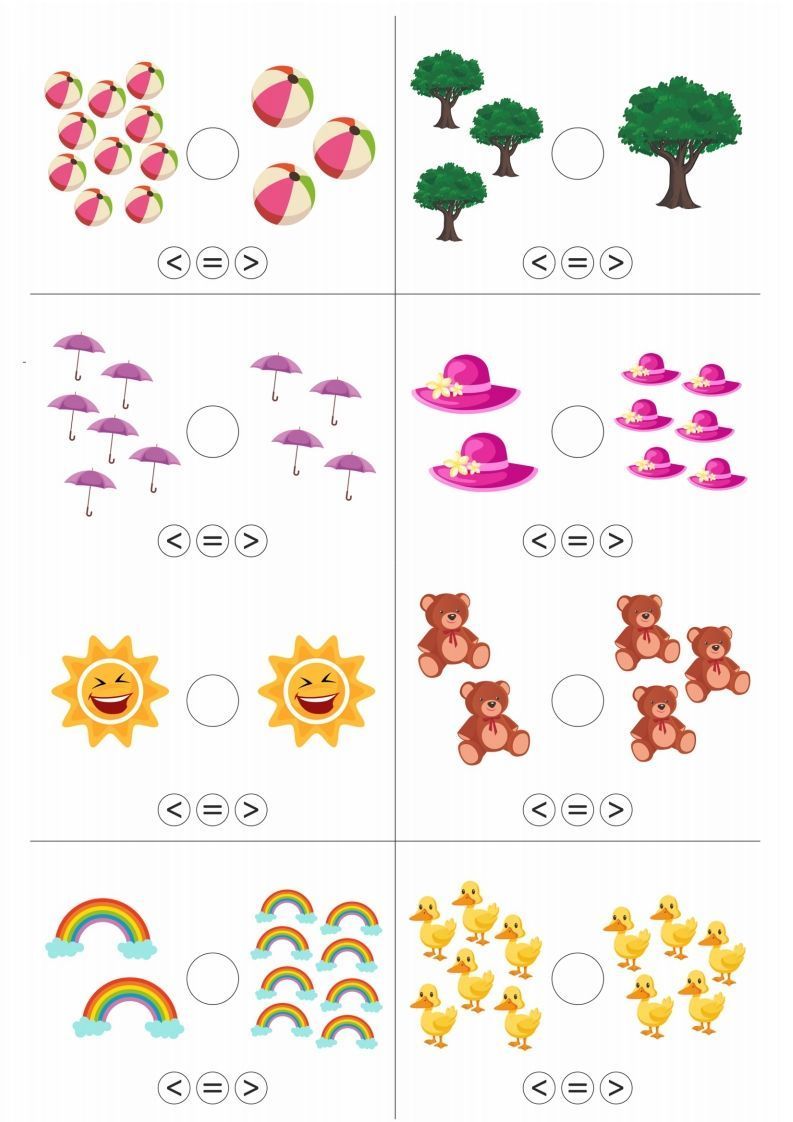 图片[2]_【数学】幼小衔接比大小_练习题|试卷|知识点|复习提纲