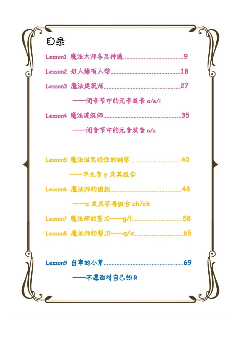 【自然拼读】趣味笔记1_练习题|试卷|知识点|复习提纲