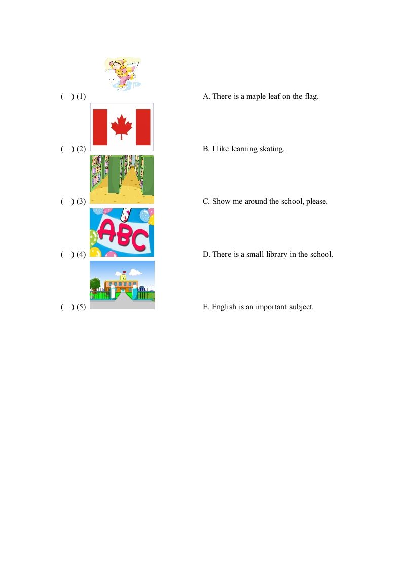 图片[2]_六年级英语上册Unit2_Lesson2_课时训练（人教版一起点）_练习题|试卷|知识点|复习提纲