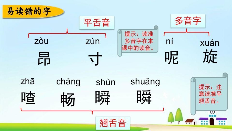 图片[3]_三年级语文上册第七单元复习（部编版）_练习题|试卷|知识点|复习提纲