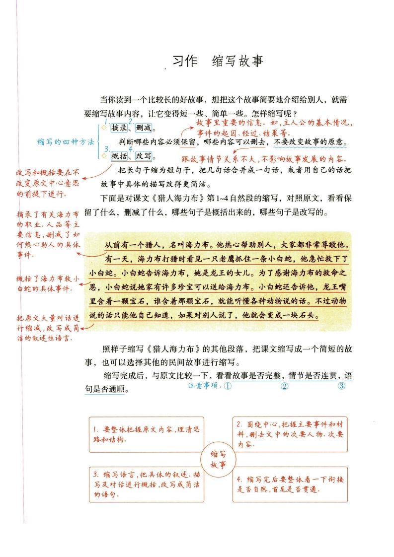 图片[3]_五年级上语文单元习作解题思路详解_练习题|试卷|知识点|复习提纲
