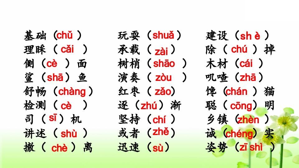 图片[3]_三年级语文上册生字专项复习（部编版）_练习题|试卷|知识点|复习提纲