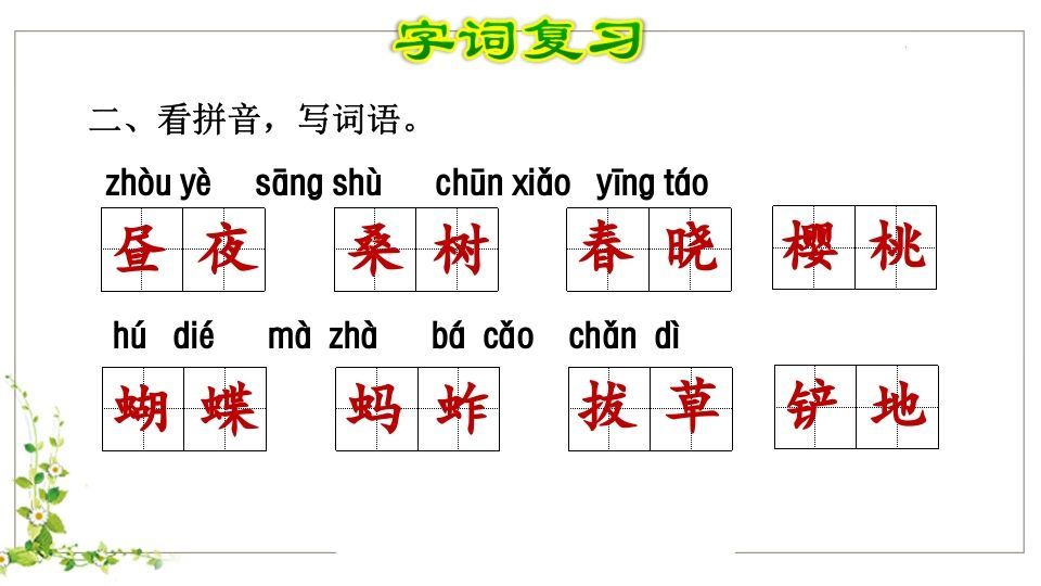 图片[3]_五年级语文下册第1单元知识点课件（部编版）_练习题|试卷|知识点|复习提纲