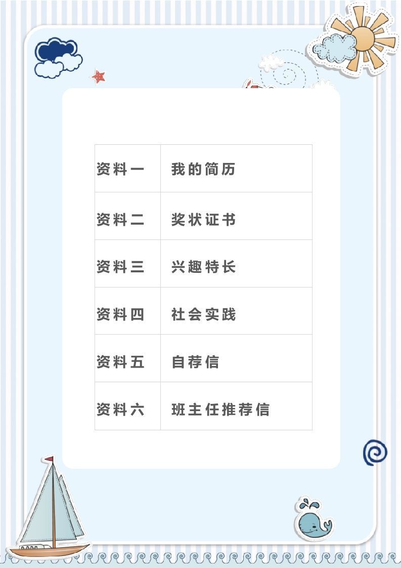 图片[2]_精选-小升初简历07_练习题|试卷|知识点|复习提纲