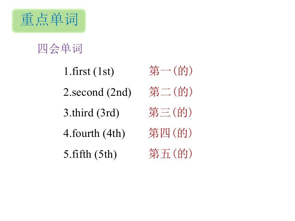 图片[2]_五年级英语下册知识清单课件-unit4∣(共10张PPT)（人教PEP版）_练习题|试卷|知识点|复习提纲