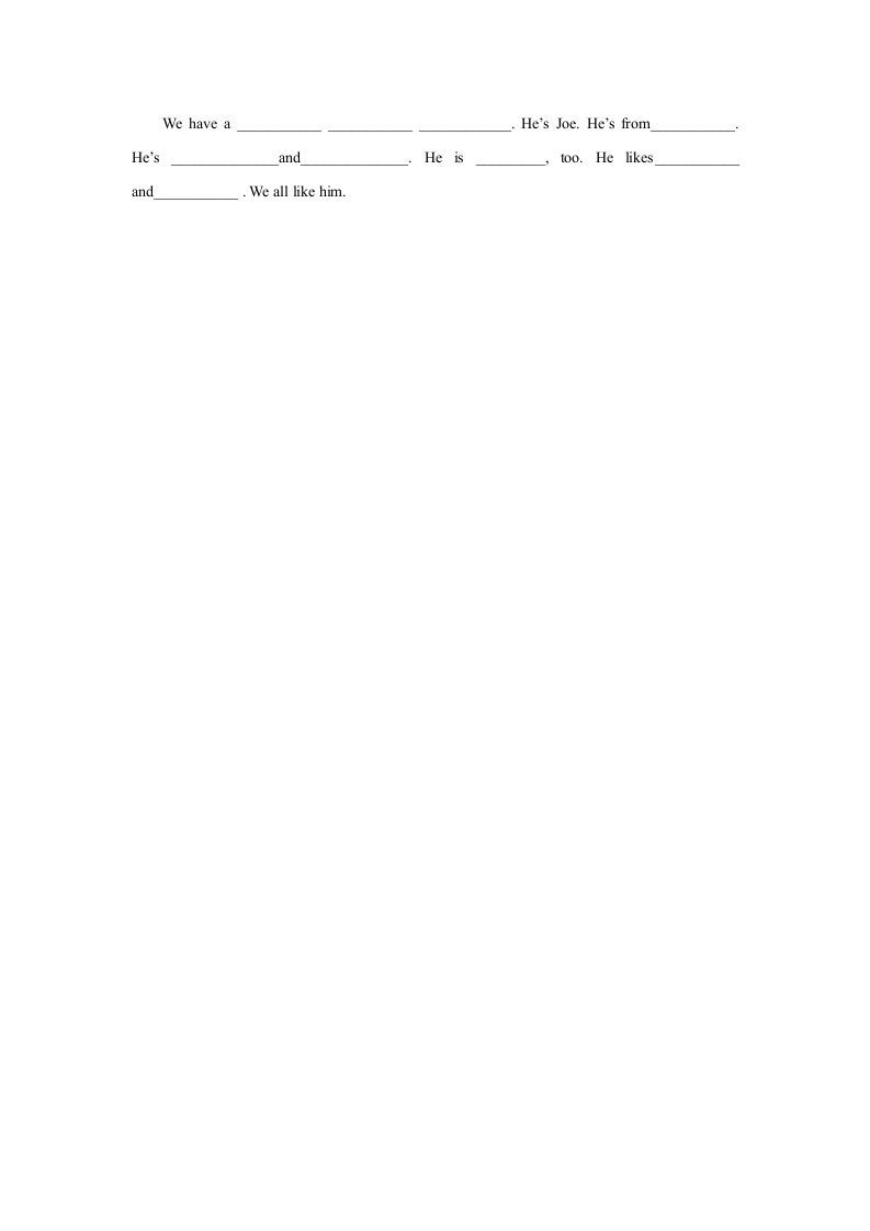 图片[2]_五年级英语上册Unit1习题第3课时（人教版一起点）_练习题|试卷|知识点|复习提纲