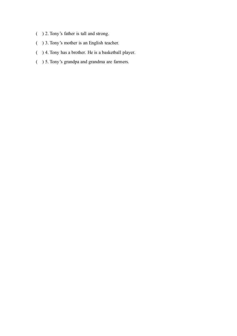 图片[3]_四年级英语上册Unit6_B_阶段训练（人教版一起点）_练习题|试卷|知识点|复习提纲