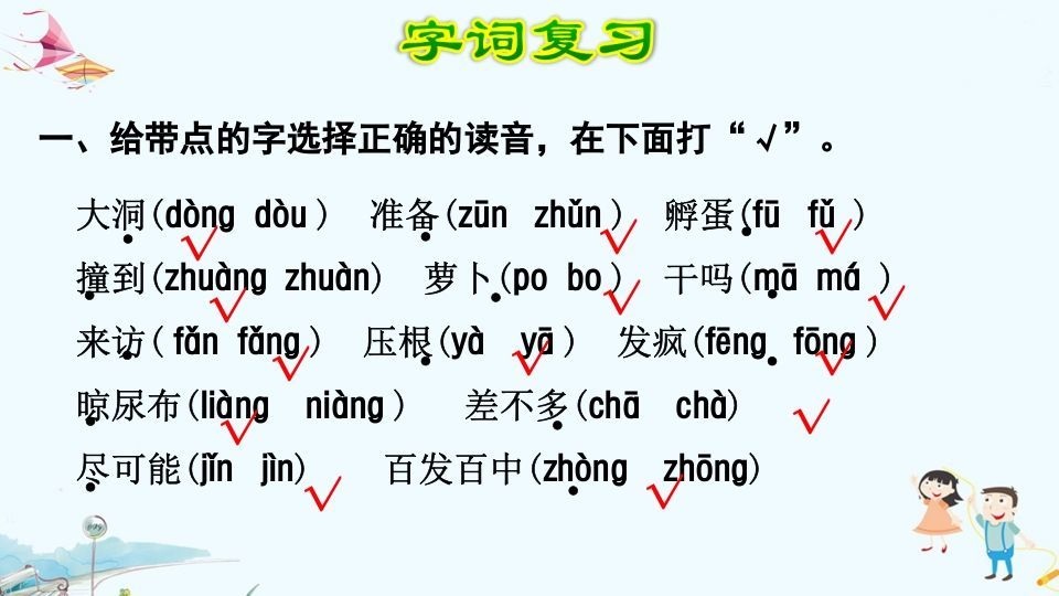 图片[2]_三年级语文上册第4单元复习（部编版）_练习题|试卷|知识点|复习提纲