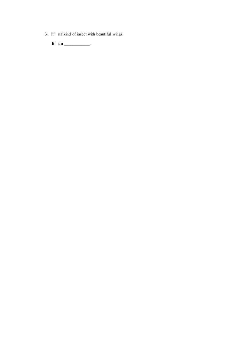 图片[2]_六年级英语上册Unit3习题——第一课时（人教版一起点）_练习题|试卷|知识点|复习提纲