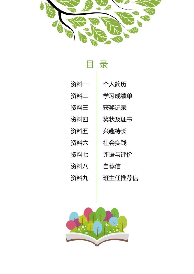 图片[2]_多页-小升初简历15_练习题|试卷|知识点|复习提纲