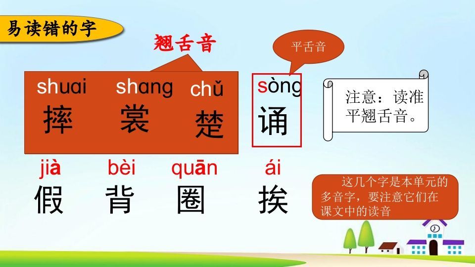 图片[3]_三年级语文上册第一单元复习（部编版）_练习题|试卷|知识点|复习提纲