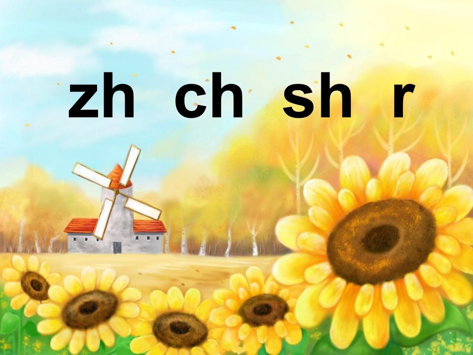 一年级语文上册8.zhchshr课件4（部编版）_练习题|试卷|知识点|复习提纲