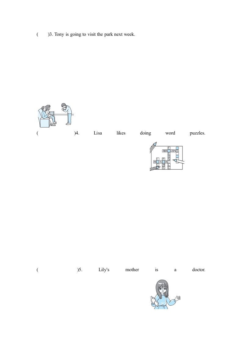 图片[2]_六年级英语上册句型•语法专项复习卷（人教版PEP）_练习题|试卷|知识点|复习提纲
