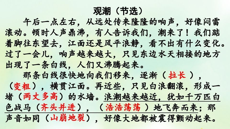 图片[3]_四年级语文上册专项7阅读指导复习课件_练习题|试卷|知识点|复习提纲